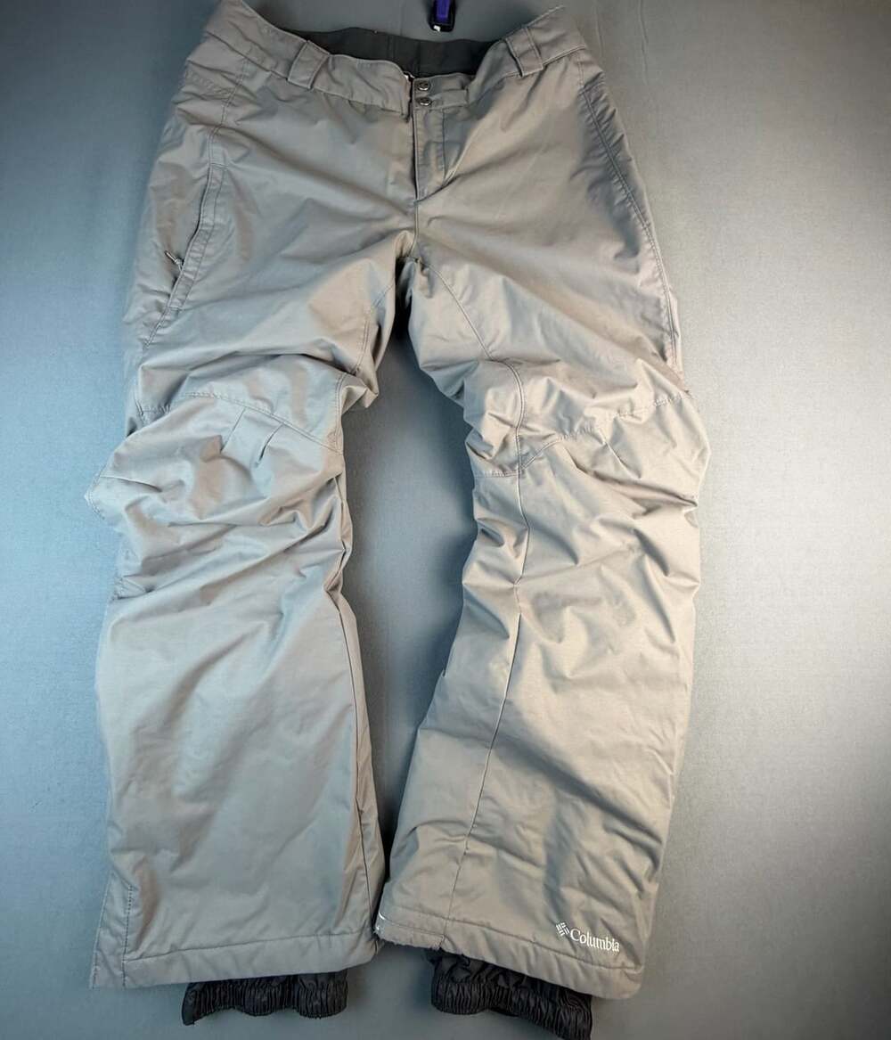 Columbia Gray Insulated Snow Ski Pants